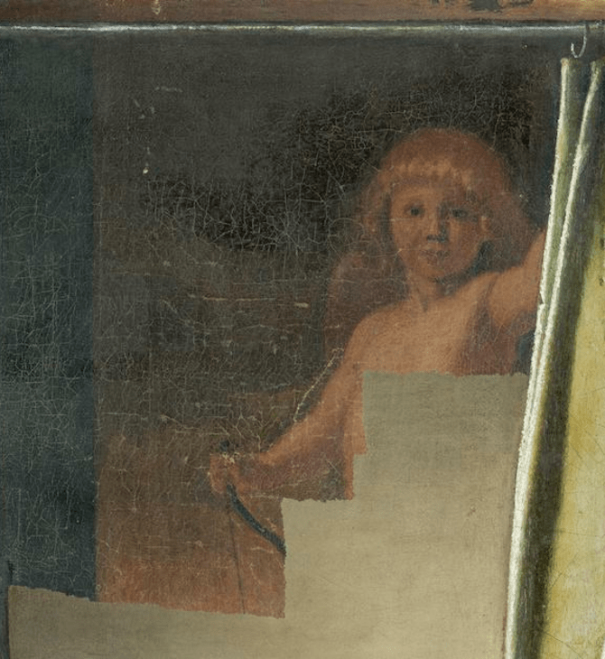 Στο φως ένας κρυμμένος θεός Έρωτας σε διάσημο πίνακα του Βερμέερ