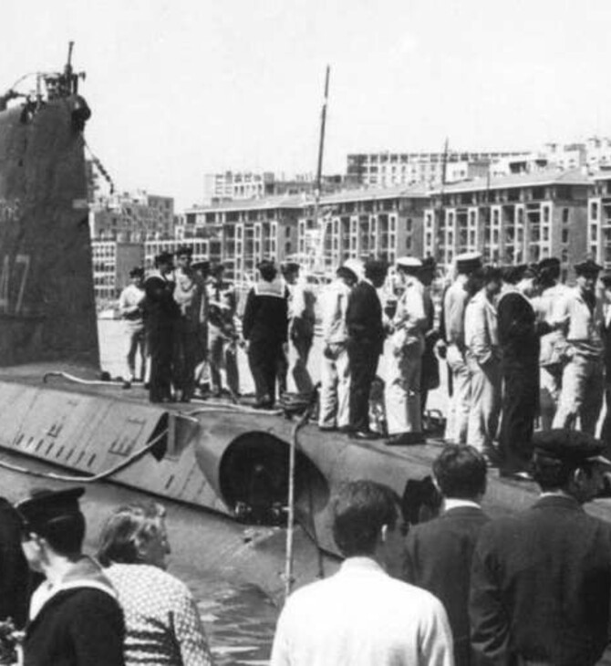 Γαλλικό υποβρύχιο που είχε εξαφανιστεί πριν από 50 χρόνια, εντοπίστηκε ανοιχτά της Τουλόν
