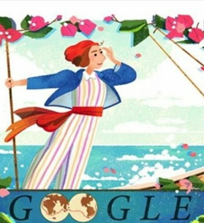 H Google Doodle τιμά την Jeanne Baret, την πρώτη γυναίκα που έκανε τον περίπλου της Γης