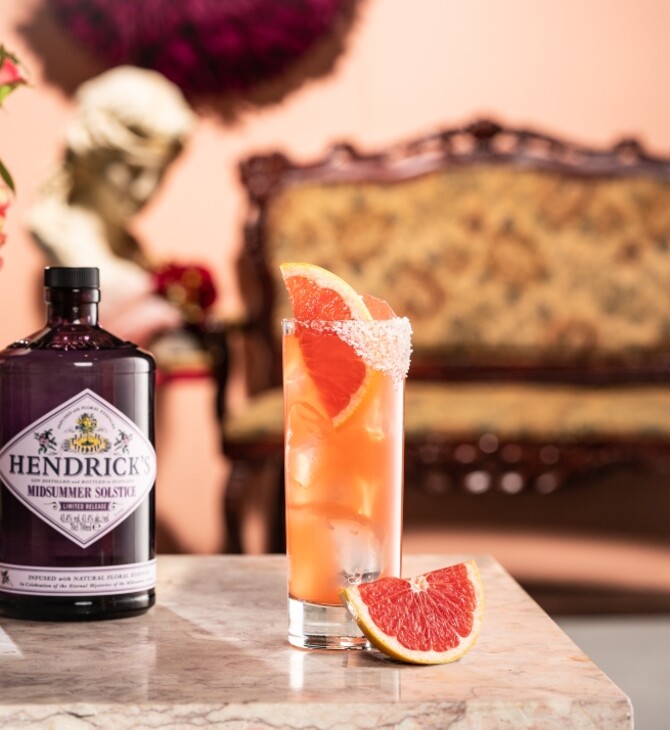 To Hendrick’s Gin φέρνει άρωμα καλοκαιριού μέσα στον χειμώνα!