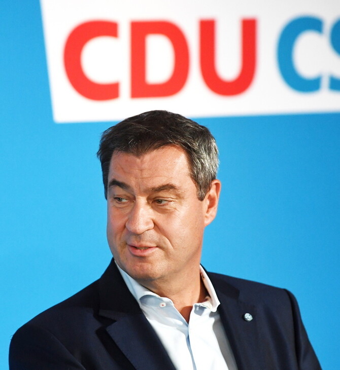 Γερμανία: Με 91,3% ο Μάρκους Σέντερ επανεξελέγη στην ηγεσία του CSU