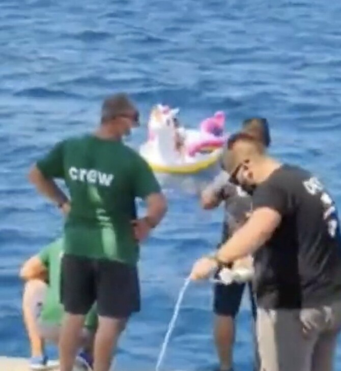 Αντίρριο: Ferry boat διέσωσε 5χρονη που είχε παρασυρθεί από θαλάσσια ρεύματα (ΒΙΝΤΕΟ)