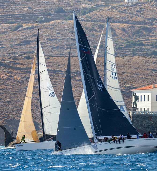 Αέρας, θάλασσα και αδρεναλίνη - Ολοκληρώθηκε ο 52ος Διεθνής Ιστιοπλοϊκός Αγώνας Άνδρου