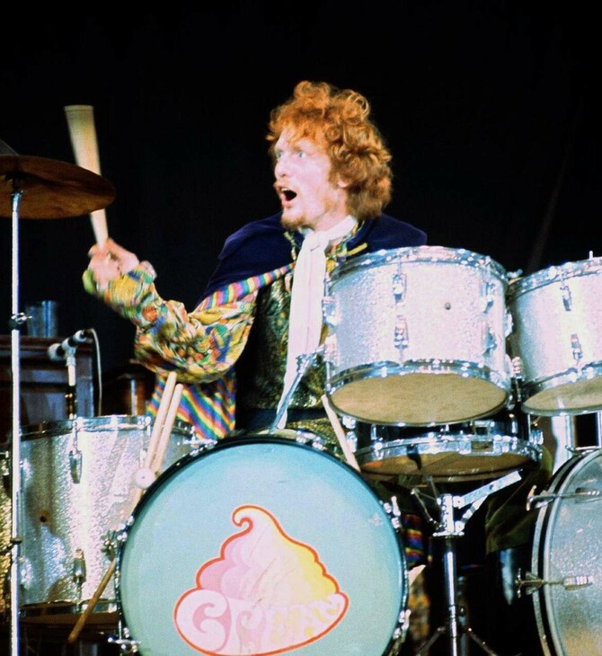 Ginger Baker: ο γίγαντας των ντραμς που πέθανε χθες άφησε αξεπέραστο ροκ, afro και τζαζ έργο