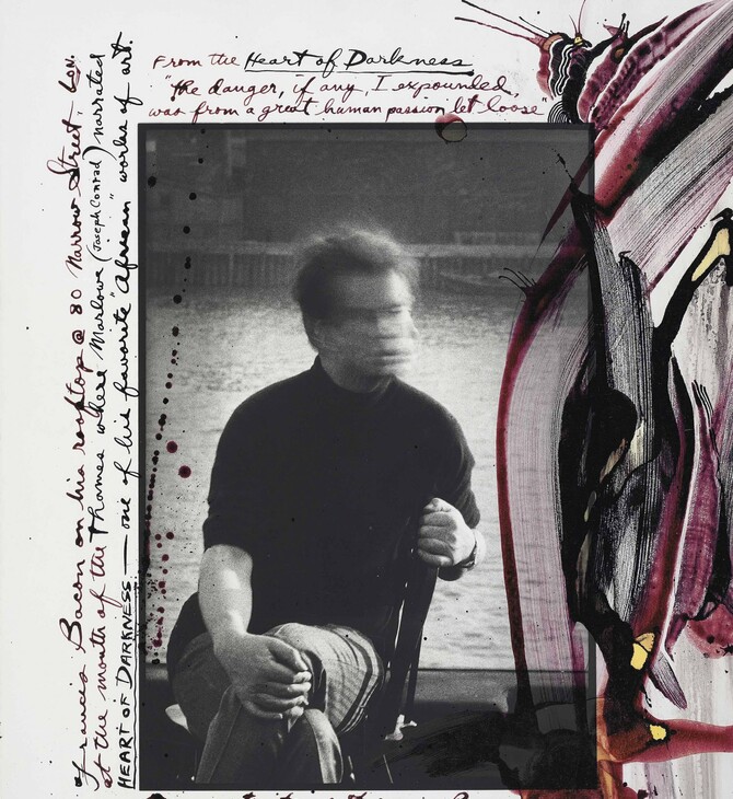 H εκρηκτική συνάντηση του Francis Bacon με τον Peter Beard