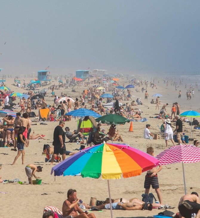 Νέο lockdown στην Καλιφόρνια - Κλείνουν ξανά όλες οι παραλίες και τα κρατικά πάρκα