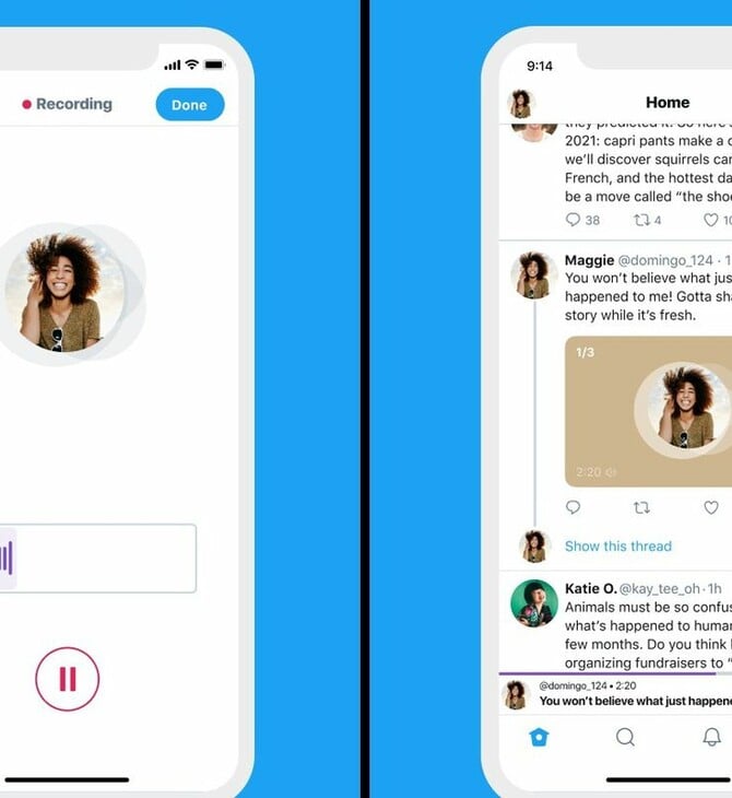 Twitter: Πώς να χρησιμοποιήσεις τη νέα λειτουργία των φωνητικών μηνυμάτων;