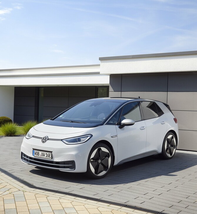 Ρεκόρ αυτονομίας για το νέο ηλεκτρικό Volkswagen ID.3