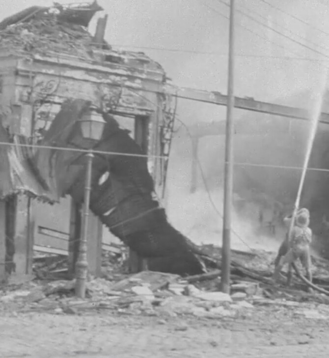 Ένα ιστορικό ντοκουμέντο από τη μεγάλη πυρκαγιά της Θεσσαλονίκης, το 1917
