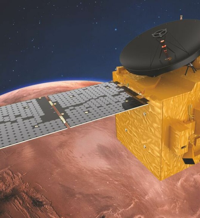 Η πρώτη αραβική αποστολή στον Άρη - Σε τροχιά γύρω από τον «Κόκκινο πλανήτη» το Hope