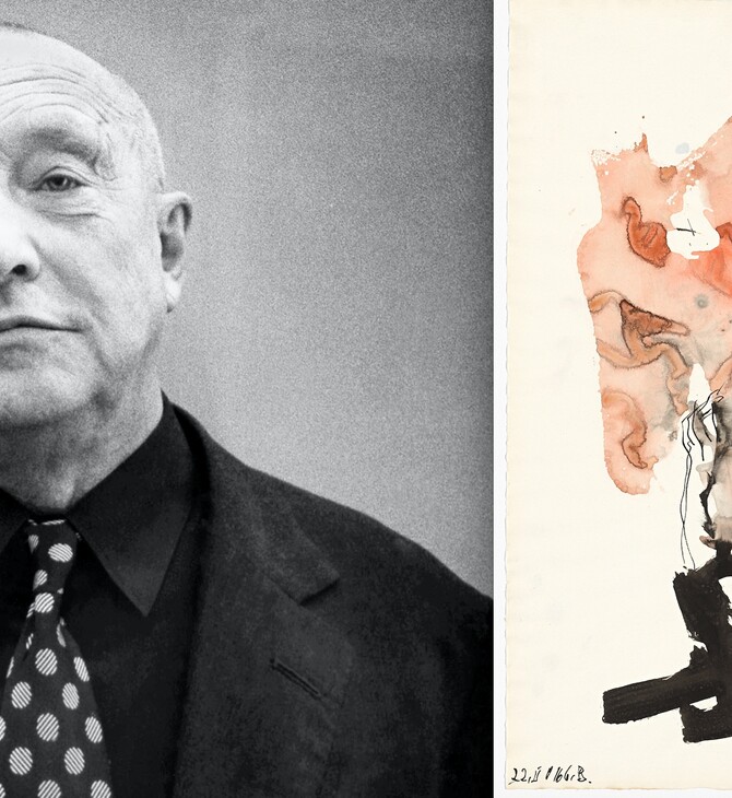 Στην παρουσίαση «Recent works on paper» του Georg Baselitz και στη δίνη του υπεργήρατος