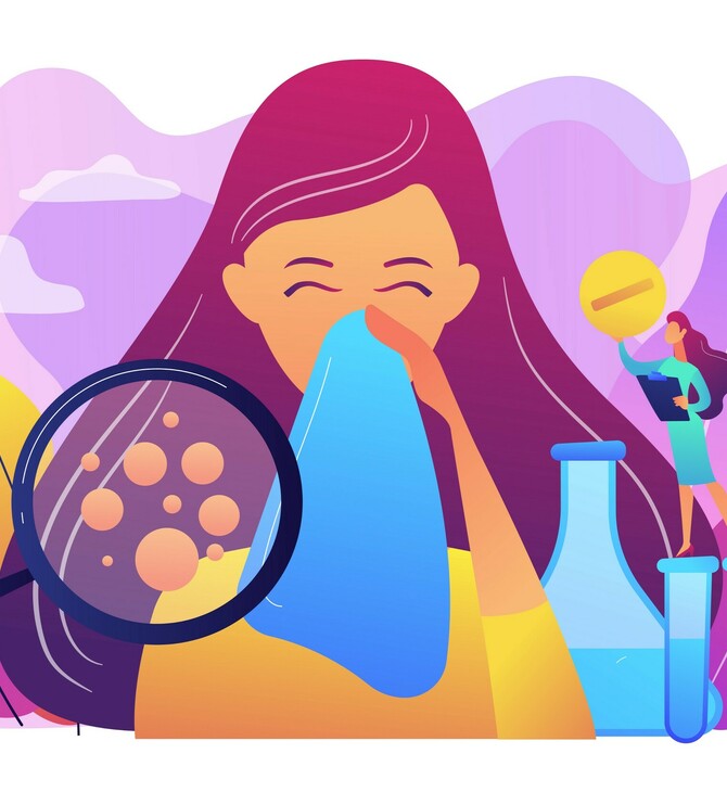 Η ιγμορiτιδα και οι αλλεργiες δεν αργούν στο «ραντεβού» τους με την άνοιξη 