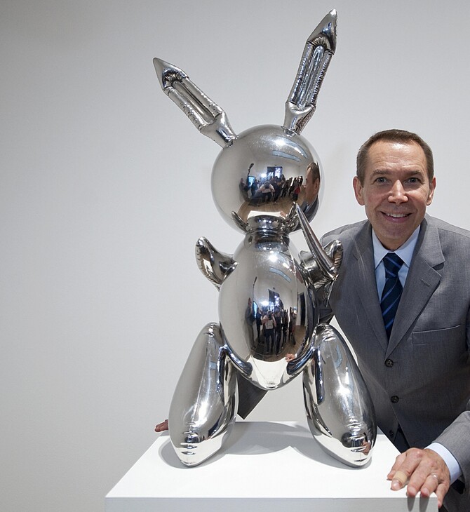 Το «Rabbit» του Jeff Koons έσπασε ρεκόρ - Το πιο ακριβό έργο από εν ζωή καλλιτέχνη