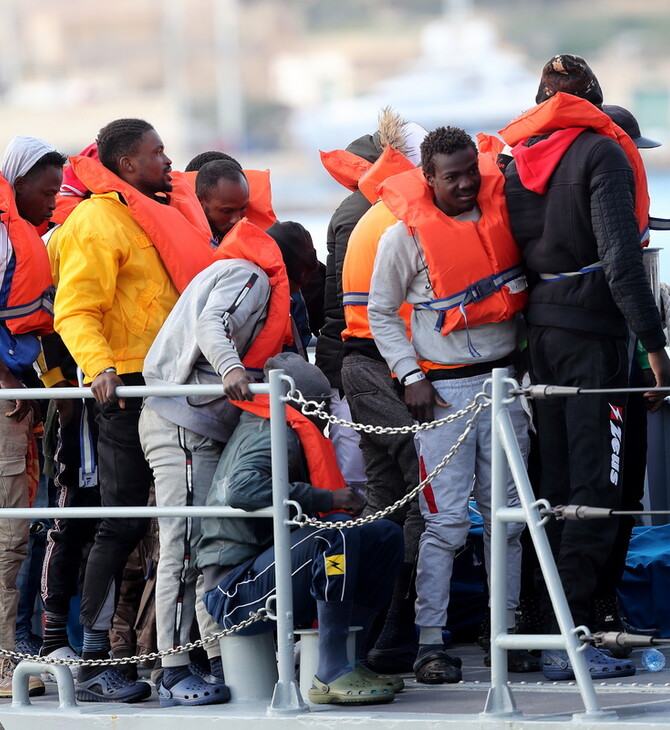 Μάλτα: Περιπολικό σκάφος διέσωσε 85 μετανάστες