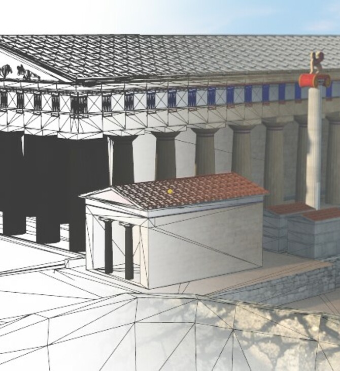 Τρισδιάστατη ξενάγηση στην Αρχαία Αθήνα από τον digital artist Δημήτρη Τσαλκάνη