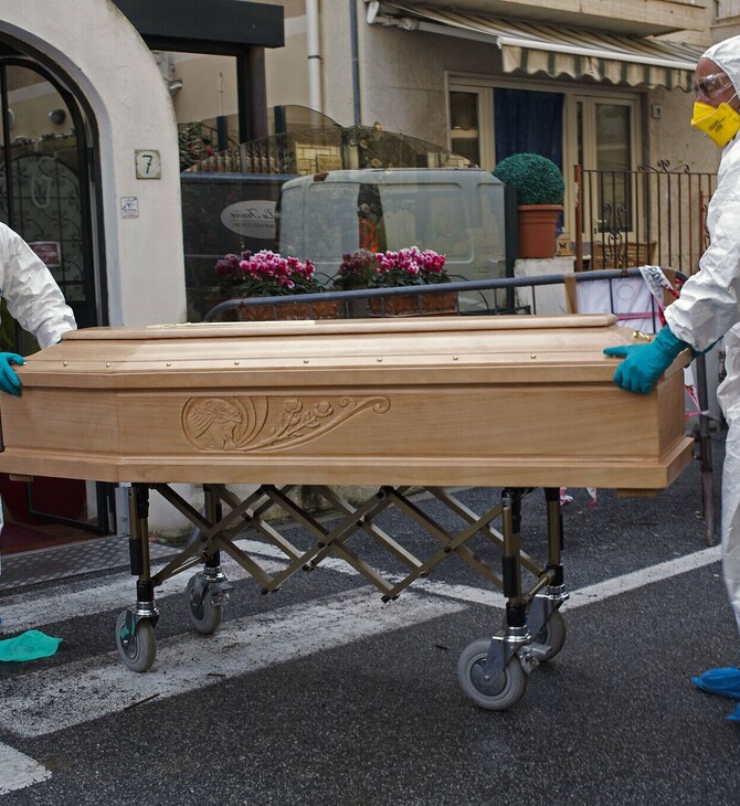 Ιταλία: 368 νεκροί σε μια ημέρα - Πάνω από 3.500 νέα κρούσματα