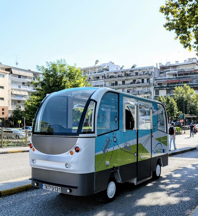 Τρίκαλα: Στους δρόμους σύντομα τα δύο ηλεκτρικά λεωφορεία χωρίς οδηγό