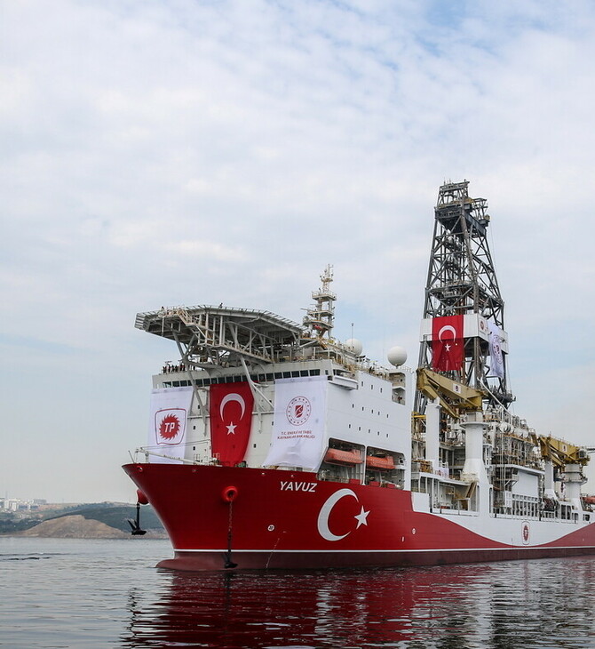 Η Τουρκία ξαναβγάζει το γεωτρύπανο Γιαβούζ στην Ανατολική Μεσόγειο