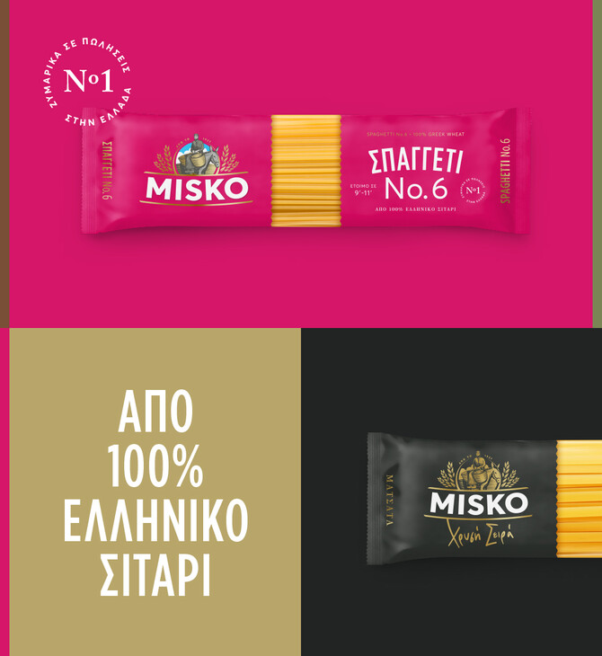 Η MISKO μας «ενώνει» μέσα από τη νέα της τηλεοπτική καμπάνια και τις ανανεωμένες της συσκευασίες!