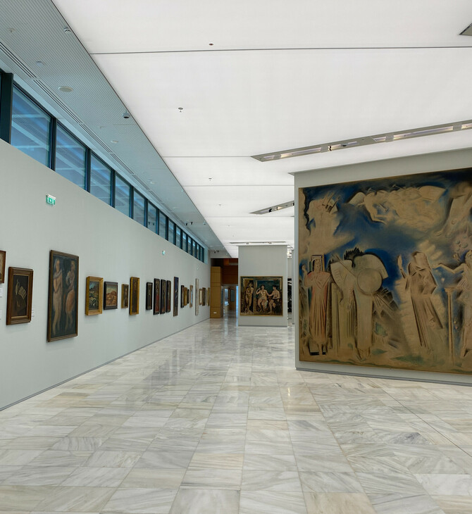 Πίνακες στην Εθνική Πινακοθήκη