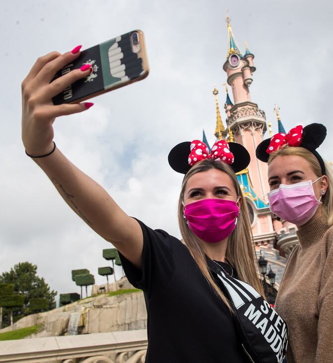 Selfie στην Disneyland