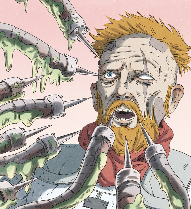 Γυμνά Οστά: Το αριστουργηματικό νέο graphic novel του Δημοσθένη Παπαμάρκου και του Kanellos Cob