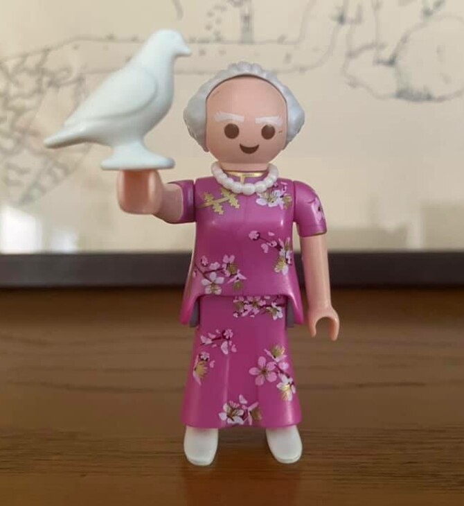 H Δήμητρα της Λέσβου έγινε lego