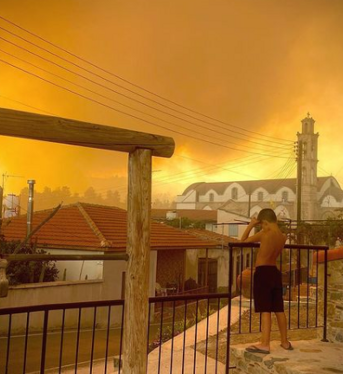 Φωτιά στην Κύπρο: Η γυναίκα πίσω από τη συγκλονιστική φωτογραφία -«Ποτέ δεν έχω δει κάτι τέτοιο»