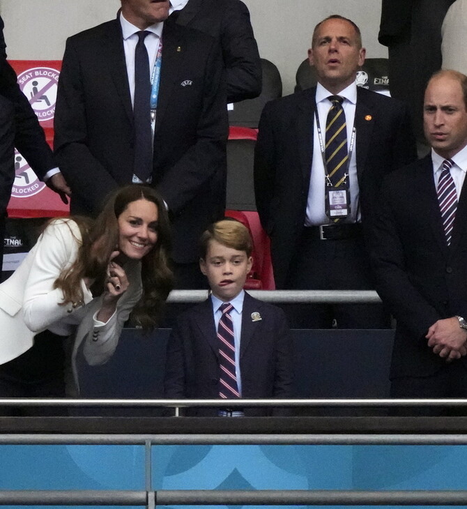 Euro 2020: Viral οι αντιδράσεις του πρίγκιπα Τζορτζ στον τελικό- Από τον ενθουσιασμό στη θλίψη