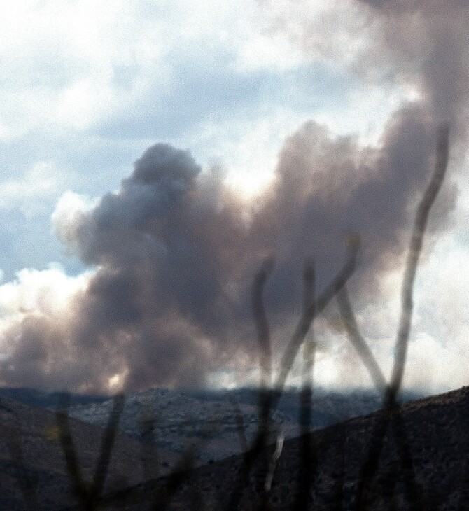 Φωτιά στην Αργολίδα: Εκκενώθηκε προληπτικά το χωριό Γκάτζια (Εικόνες)