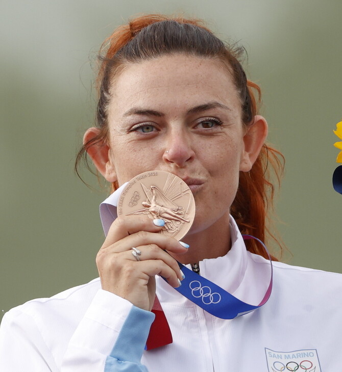 Τόκιο: Το Σαν Μαρίνο έγινε η μικρότερη χώρα με Ολυμπιακό μετάλλιο, χάρη στην Αλεσάντρα Περίλι