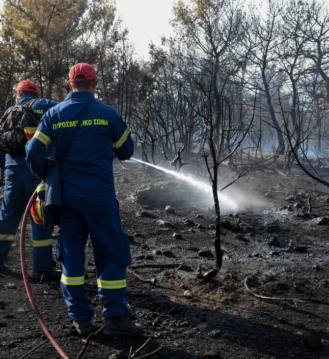 «Μάχη» με τις αναζωπυρώσεις σε Ρόδο, Φθιώτιδα, Μεσσηνία και Έβρο