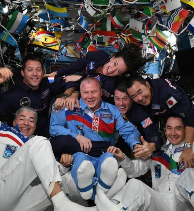 Οι αστροναύτες έκαναν τους δικούς τους Ολυμπιακούς Αγώνες στο διάστημα [ΒΙΝΤΕΟ] 