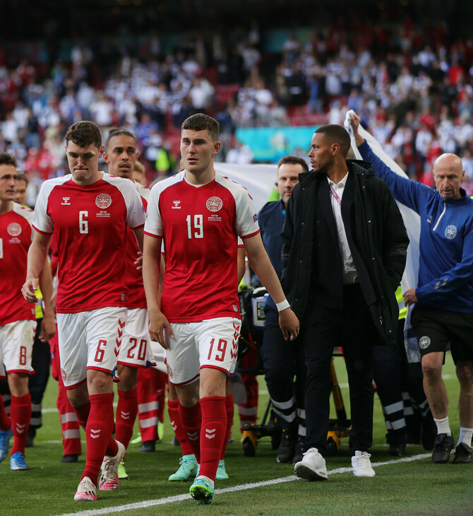 H UEFA βραβεύει τον Κιάερ και το ιατρικό επιτελείο της Δανίας που έσωσαν τη ζωή του Έρικσεν