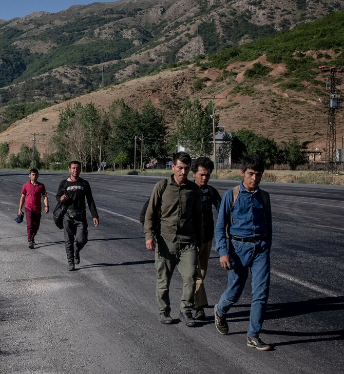 Η Τουρκία αντιμέτωπη με εισροή Αφγανών μεταναστών