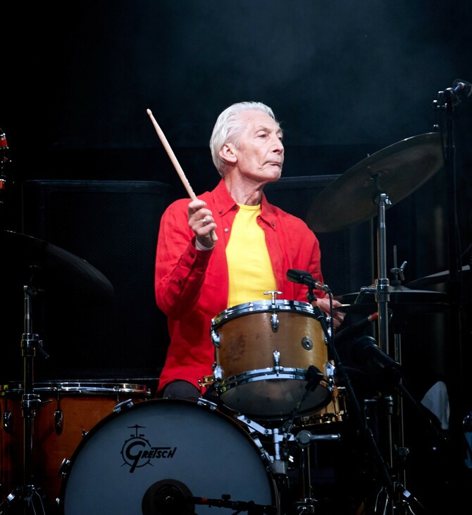 Πέθανε ο Charlie Watts, ο θρυλικός ντράμερ των Rolling Stones