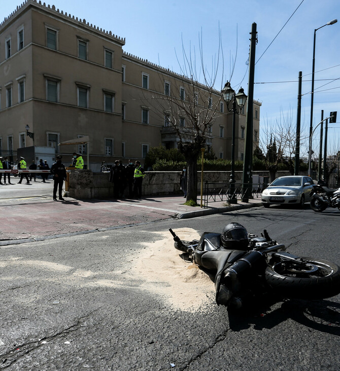 Τροχαίο στη Βουλή: Ποινική δίωξη για ανθρωποκτονία εξ αμελείας κατά του αστυνομικού-οδηγού