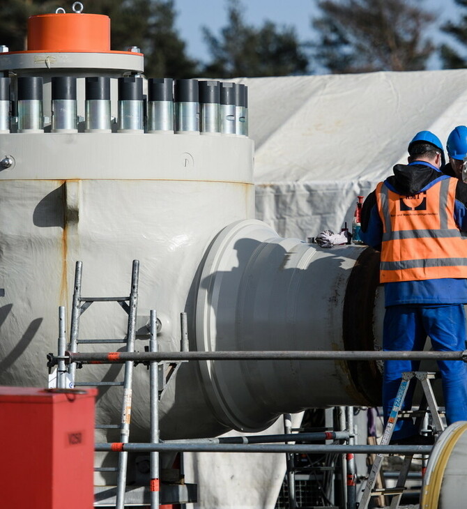Ολοκληρώθηκε ο αγωγός Nord Stream 2 για τη μεταφορά αερίου από τη Ρωσία στη Γερμανία