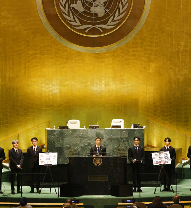 Οι BTS ειδικοί απεσταλμένοι στη Γενική Συνέλευση του ΟΗΕ 