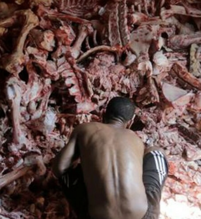 Κατακραυγή στη Βραζιλία: Άνθρωποι ψάχνουν φαγητό ανάμεσα σε κόκαλα ζώων