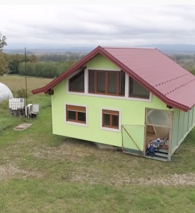 Βοσνία: Έφτιαξε σπίτι που περιστρέφεται, ώστε η σύζυγός του να απολαμβάνει διαφορετική θέα