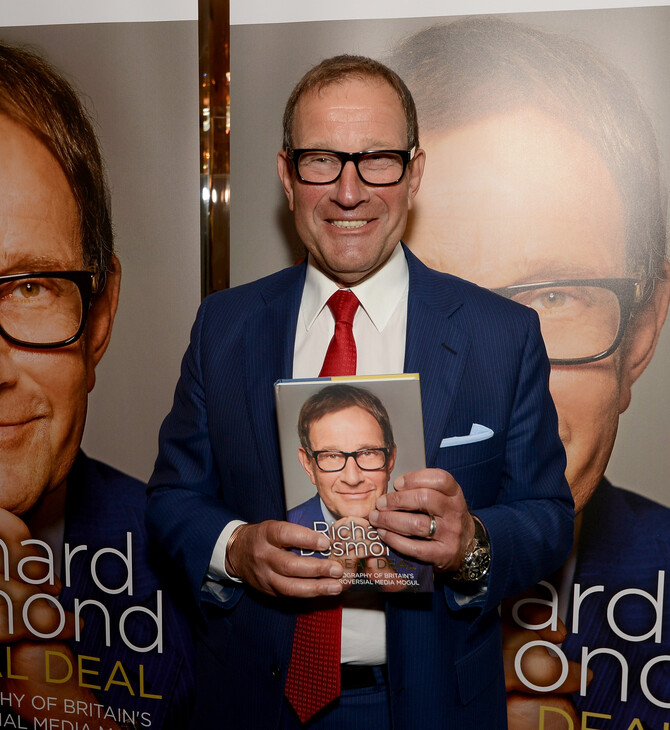 Richard Desmond in legal battle with Wikipedia over term ‘pornographer’