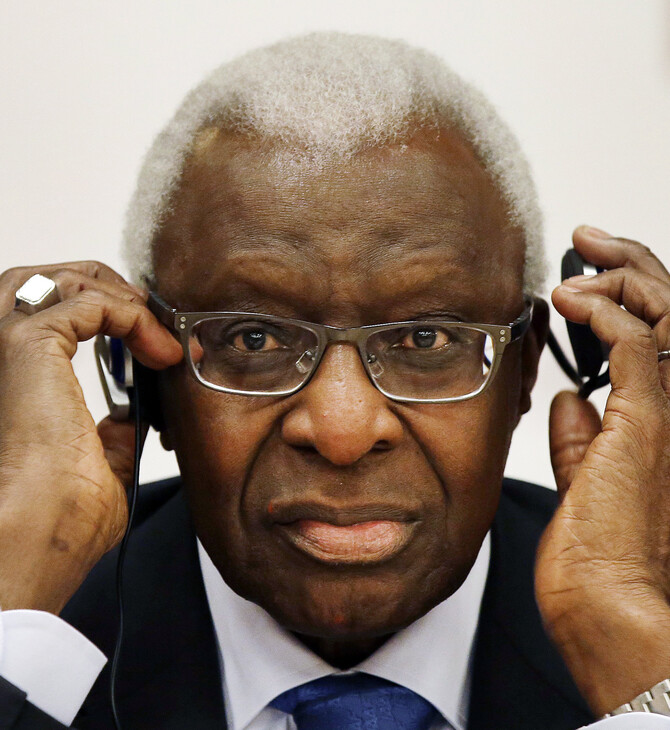 Disgraced world athletics chief Lamine Diack dies aged 88