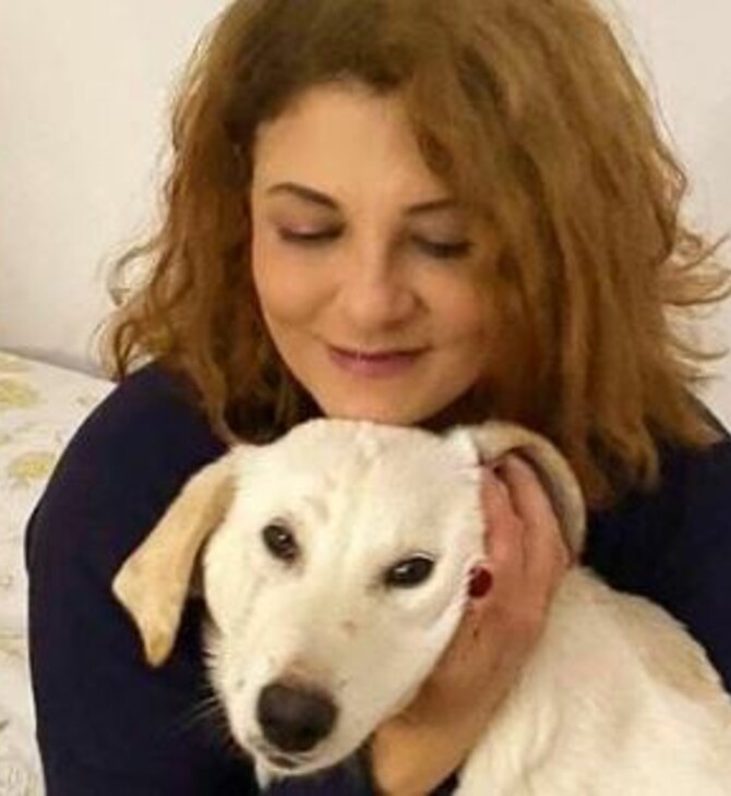 Η Τάνια Τρύπη υιοθέτησε το κουτάβι που είχε κακοποιηθεί και βιαστεί