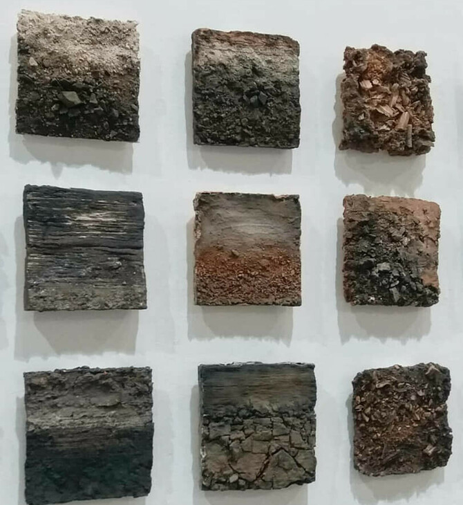 "Χώμα, αέρας, νερό, φωτιά", η πρώτη ατομική έκθεση του Γιάννη Μακρίδη στη γκαλερί 7
