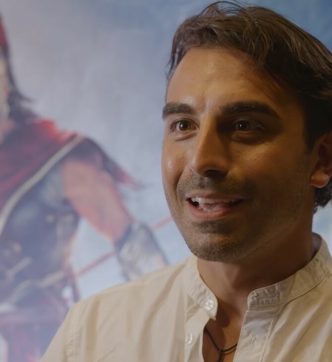 Assassin's Creed Odyssey: Ο ηθοποιός που «ενσάρκωσε» τον ήρωα του παιχνιδιού είναι Έλληνας από τη Μάνη
