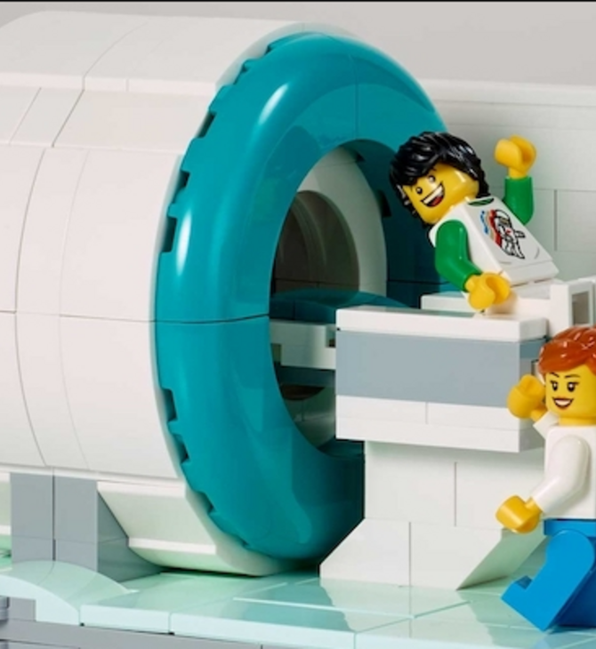 H Lego δωρίζει μαγνητικούς τομογράφους από τουβλάκια σε νοσοκομεία- Για να βοηθήσει μικρούς ασθενείς