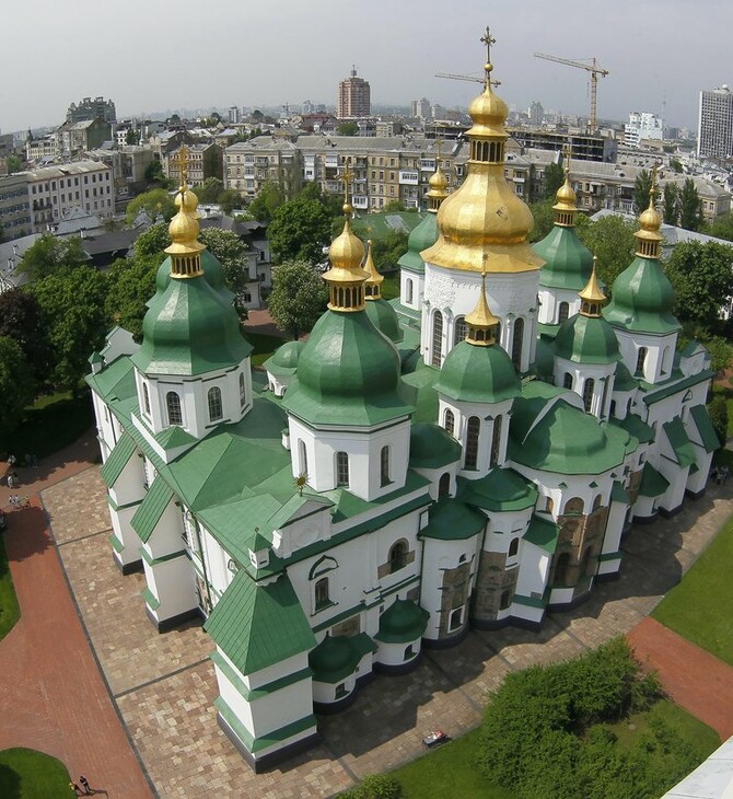 Ανησυχία για τα μνημεία παγκόσμιας πολιτιστικής κληρονομιάς του Κιέβου