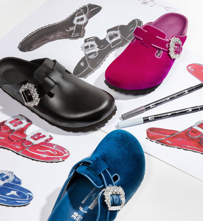 Manolo Blahnik and Birkenstock: Why high fashion finds this functional footwear brand irresistible