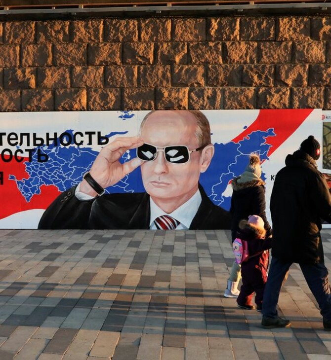 putin graffiti